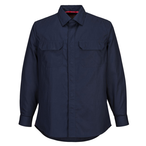 Portwest Bizflame Plus Hemd FR69 Blau