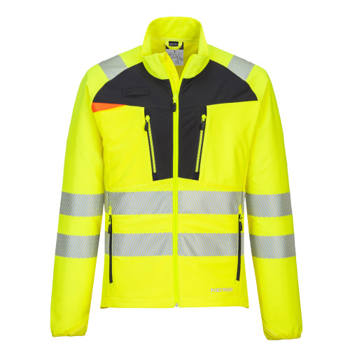 Portwest DX4 Warnschutz Winterjacke DX481 Gelb/Schwarz