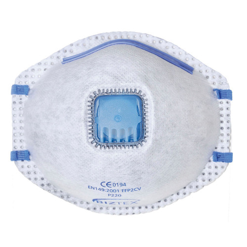 FFP2 Carbon Valved  Dust Mist Fume Respirator