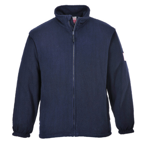 Portwest Flammhemmende, antistatische Fleecejacke Modaflame FR30 Blau
