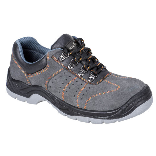 Portwest Steelite gelochter Laufschuh S1P FW02 Grau