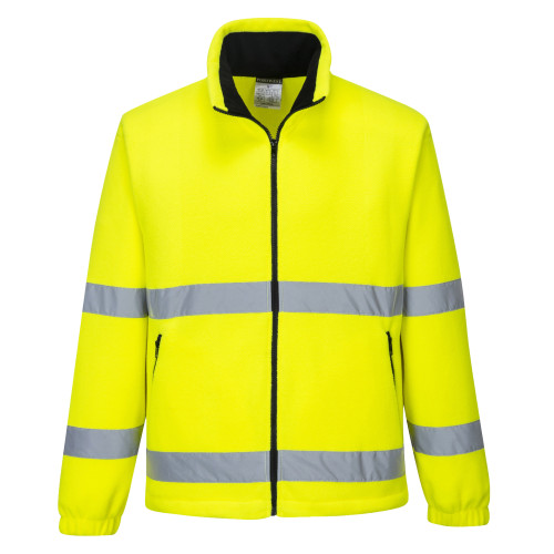 Portwest Warnschutz-Fleece-Jacke Essential F250 Gelb
