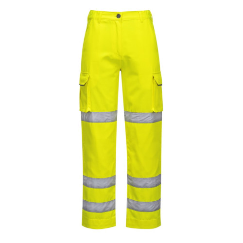 Portwest Warnschutz Damen Bundhose LW71 Gelb