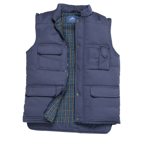 Portwest Gefütterte Weste Shetland S414 Blau