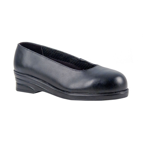 Portwest Steelite Damensicherheitsschuh Ladies Court S1 FW49 Schwarz