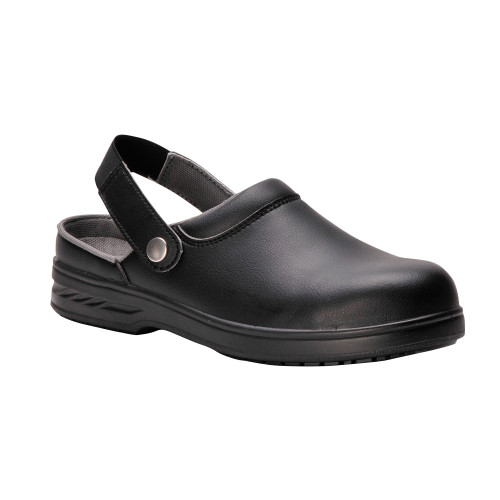Portwest Steelite Sicherheitsclog SB AE WRU FW82 Schwarz