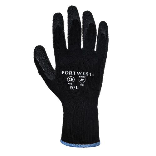Portwest Thermo Grip Handschuh A140 Schwarz