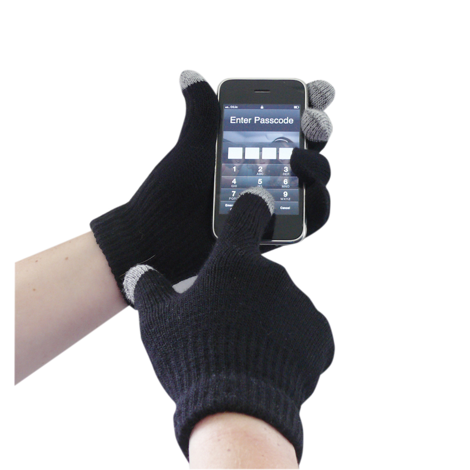 Touchscreen Handschuhe Damen - Zweifingerhandschuhe Eisseide Fahrradhandschuhe