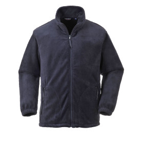 Portwest Schwere Fleece Jacke Argyll F400 Blau