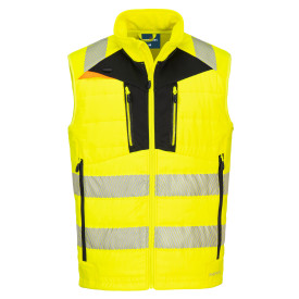 Portwest DX4 Warnschutz Softshell Weste DX479 Gelb/Schwarz
