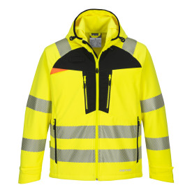 Portwest DX4 Warnschutz-Softshelljacke DX475 Gelb/Schwarz