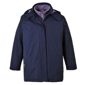 Portwest Elgin 3-in-1-Jacke für Damen Navy XS S571 Blau