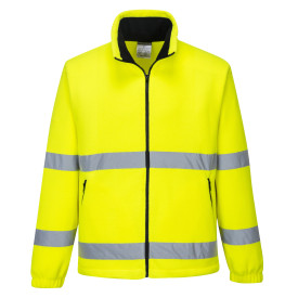Portwest Warnschutz-Fleece-Jacke Essential F250 Gelb