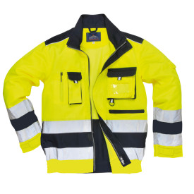 Portwest Warnschutzjacke Lille TX50 Gelb/Blau