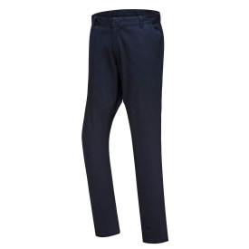 Portwest Stretch Slim Fit Chino Hose S232 Blau