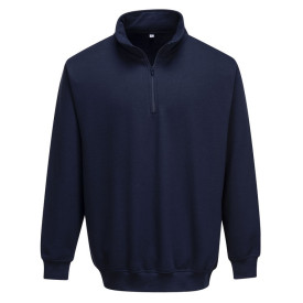 Portwest Sorrento Sweatshirt mit Reißverschluss B309 Blau