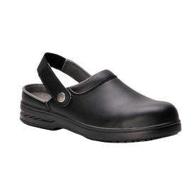 Portwest Steelite Sicherheitsclog SB AE WRU FW82 Schwarz