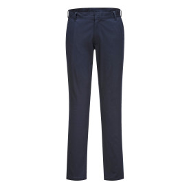 Portwest WX2 ECO Stretch Slim Chinohose für Damen S235 Blau