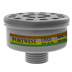 ABEK2 Gasfilter Universalgewinde (Pk4) (4 Stück) P926