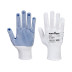 Portwest Nylon Noppenhandschuh A110 Weiß/Blau