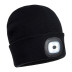 Portwest Mütze mit wiederaufladbaren LED B029 Schwarz
