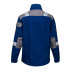 Portwest Bizflame Ultra zweifarbige Jacke FR08 Royalblau Rückenansicht