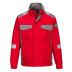 Portwest Bizflame Ultra zweifarbige Jacke FR08 Rot