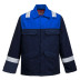 Portwest Flammhemmende, antistatische Jacke Bizflame Plus FR55 Blau/Royalblau