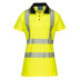 Portwest Damen Pro Warnschutz Polo-Shirt LW72 Gelb/Schwarz