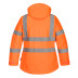 Portwest Damen Warnschutz Winterjacke LW74 Orange