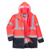 Portwest Executive 5-in-1 Kontrast Warnschutzjacke S768 Rot/Blau