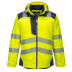 Portwest Vision Warnschutzregenjacke T400 Gelb/Blau