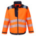 Portwest PW3 Warnschutz Arbeitsjacke T500 Orange/Blau