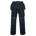 Portwest Urban Arbeitshose mit Holstertaschen T602 Blau/Schwarz