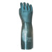 Doppelt Getauchter PVC Chmiekalienschutz-Handschuh Mit 45cm Stulpe A845