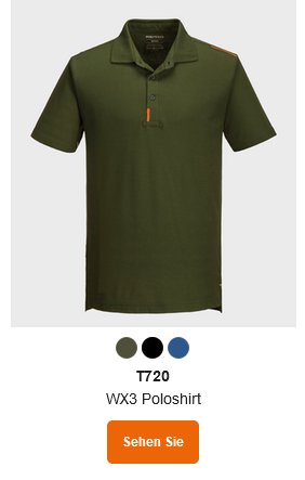 T702 Arbeitsshirt in Olivgrün