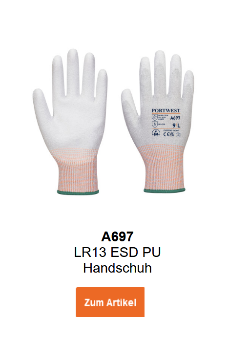 LR13 ESD PU Handschuhe