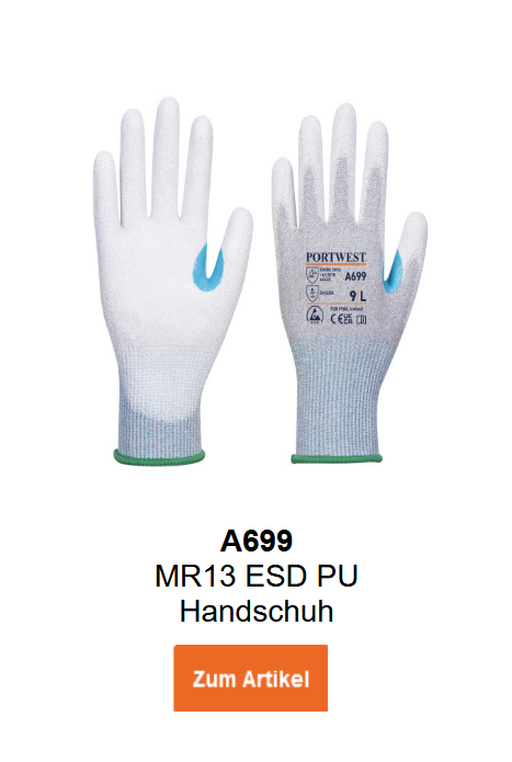 MR13 ESD PU Handschuhe