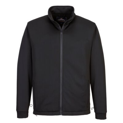 Bild der herausnehmbaren Innenjacke in Schwarz.