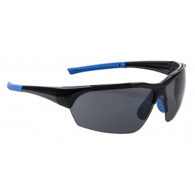 Portwest Polar Star Schutzbrille PS18 mit get&ouml;nten Gl&auml;sern. Ein Link zur Artikelseite ist hinterlegt.
