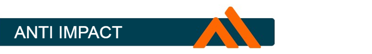 Blau hinterlegtes Banner mit orangem Portwest-Logo und der Aufschrift "Anti Impact". Hinterlegt ist ein Link zur Auswahl schlagfester Handschuhe.