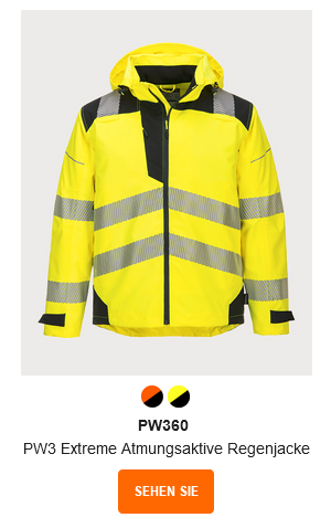 PW3 Extreme Atmungsaktive Regenjacke