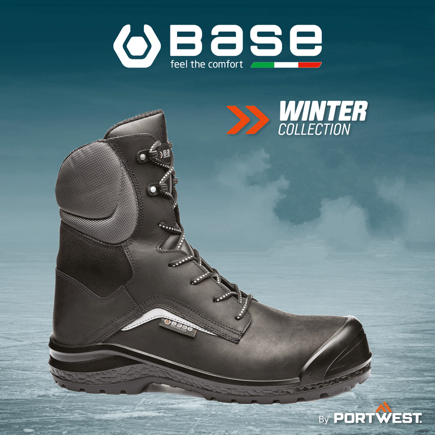 Schwarzer Portwest Winter Arbeitsstiefel