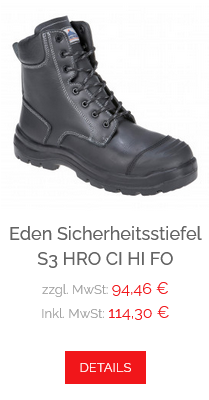 EDEN SICHERHEITSSTIEFEL S3 HRO CI HI FO